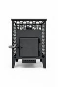 Load image into Gallery viewer, Front view of Nippa T-Series tent sauna stove