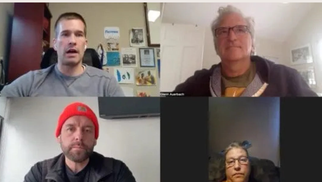 Sauna Times video podcast featuring host Glenn Auerbach interviewing American sauna stove manufacturers including Nippa Sauna Stoves owner Philip Casteleyn