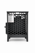 Load image into Gallery viewer, Side view of Nippa T-Series wood-fired sauna stove
